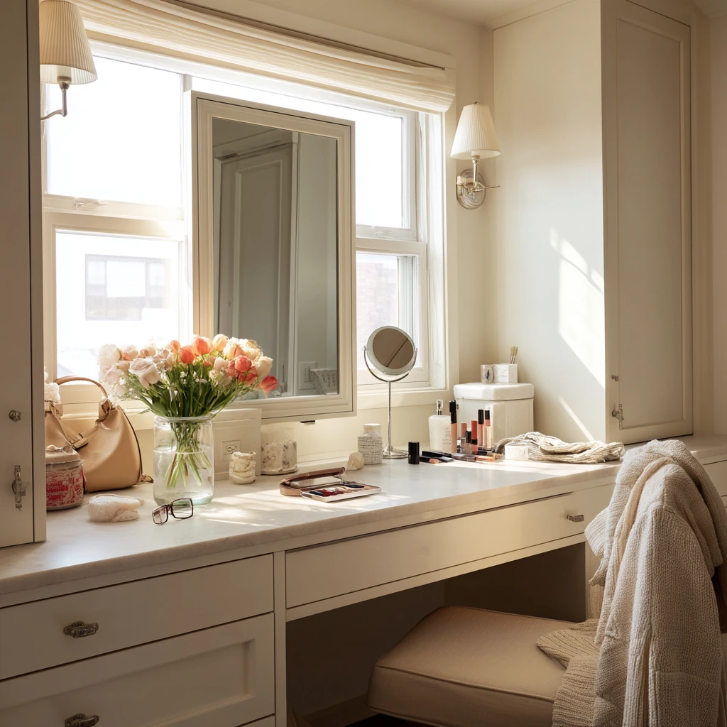 Mature Beauty Corner for Daily Rituals