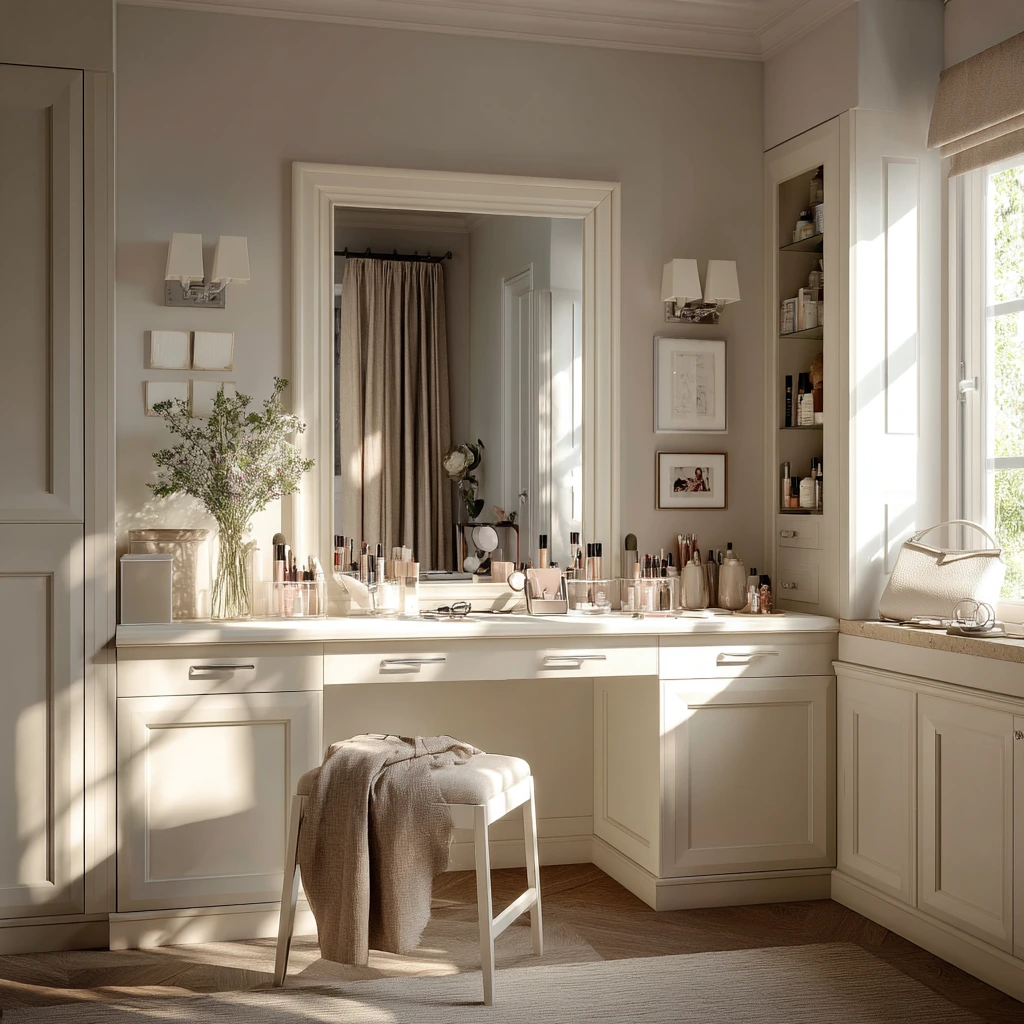 Mature Beauty Corner for Daily Rituals