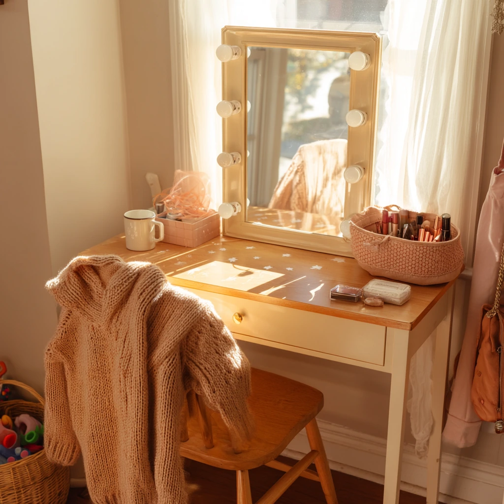 Cozy Vanity for a Busy Mom