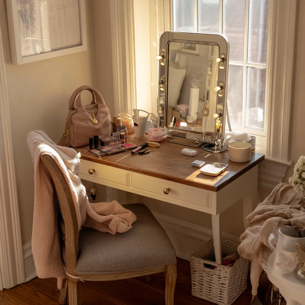 Cozy Vanity for a Busy Mom
