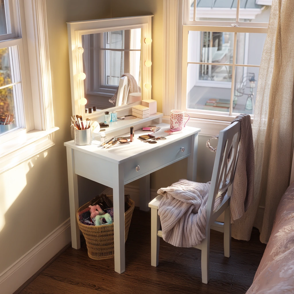 Cozy Vanity for a Busy Mom