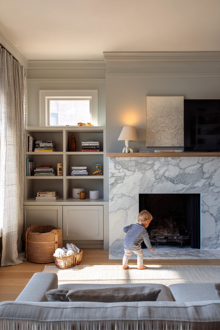 marble fireplace ideas