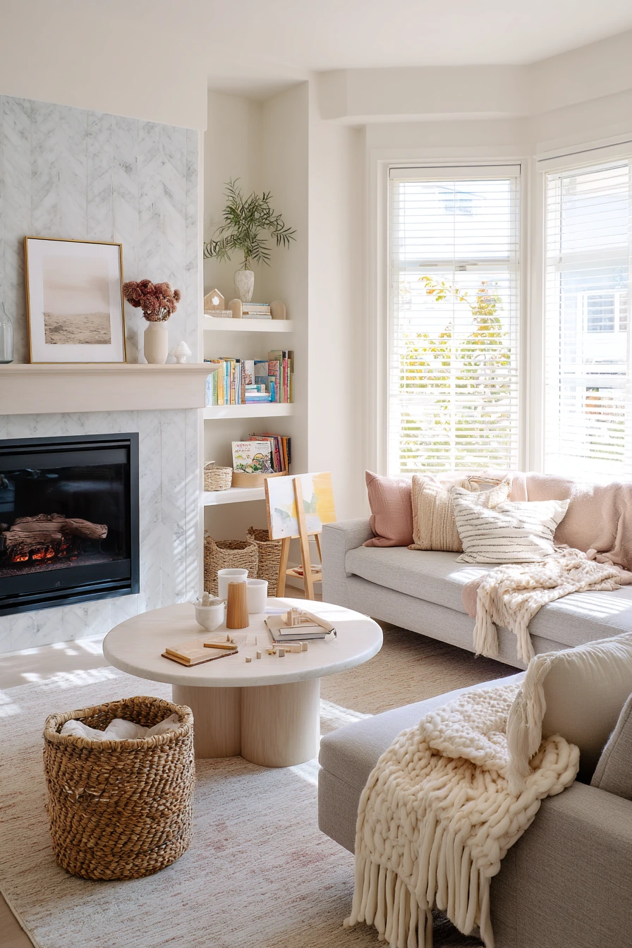 7. Kid-Friendly Hearth Zone