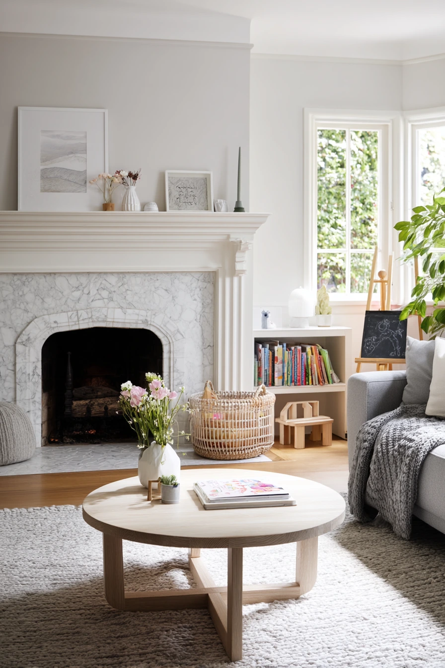 7. Kid-Friendly Hearth Zone