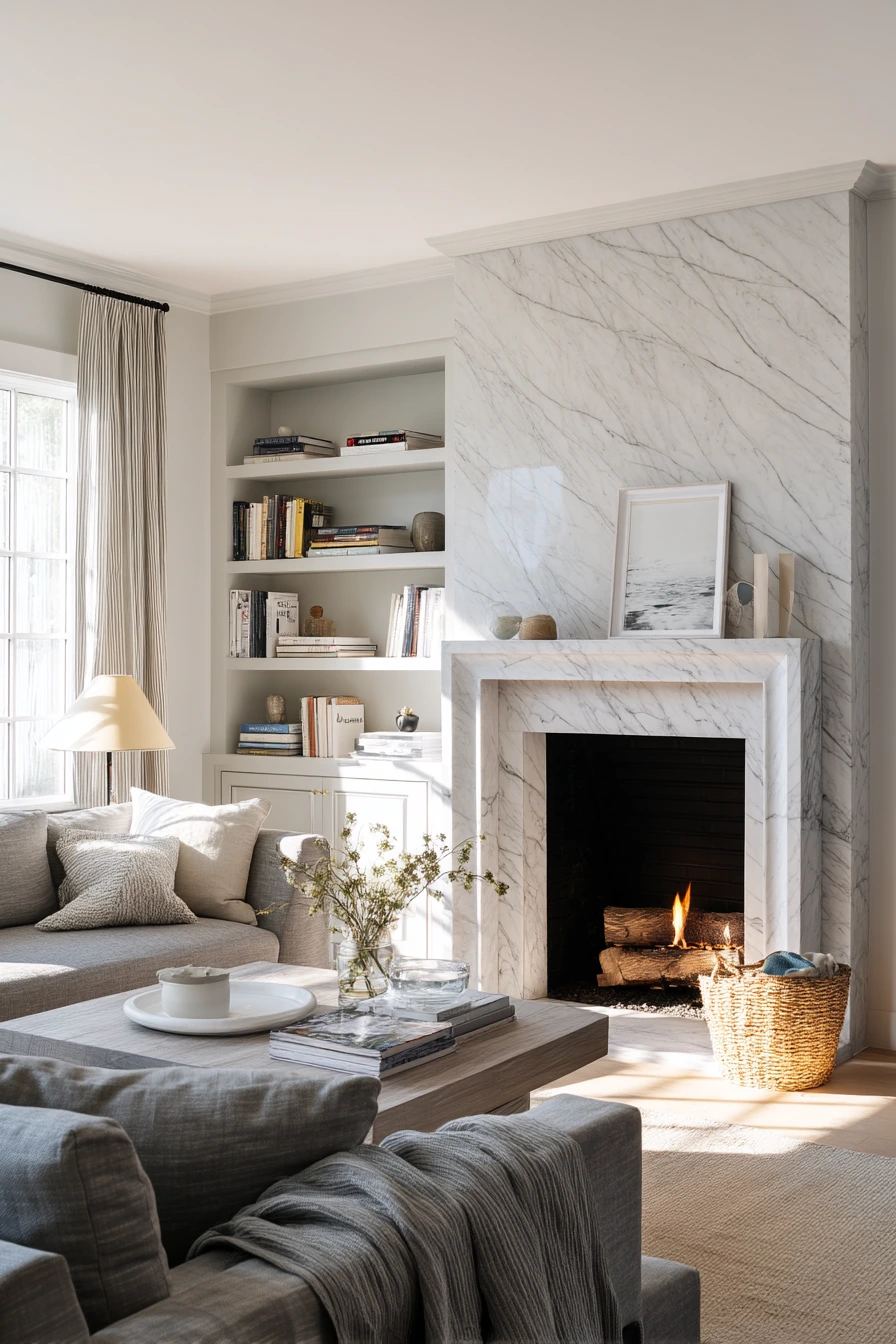 1. Family Hearth in a Everyday Living Room