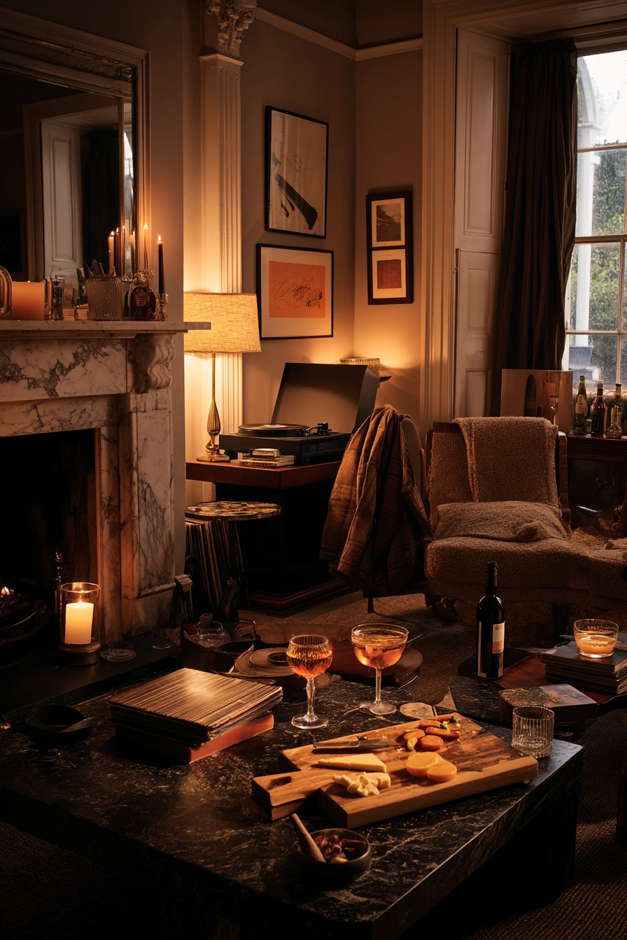 9. Entertaining Night by the Fire