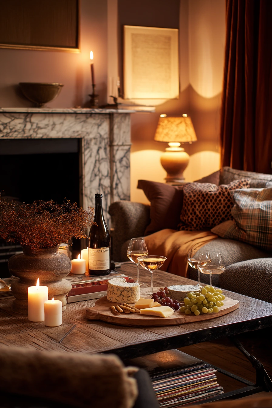 9. Entertaining Night by the Fire