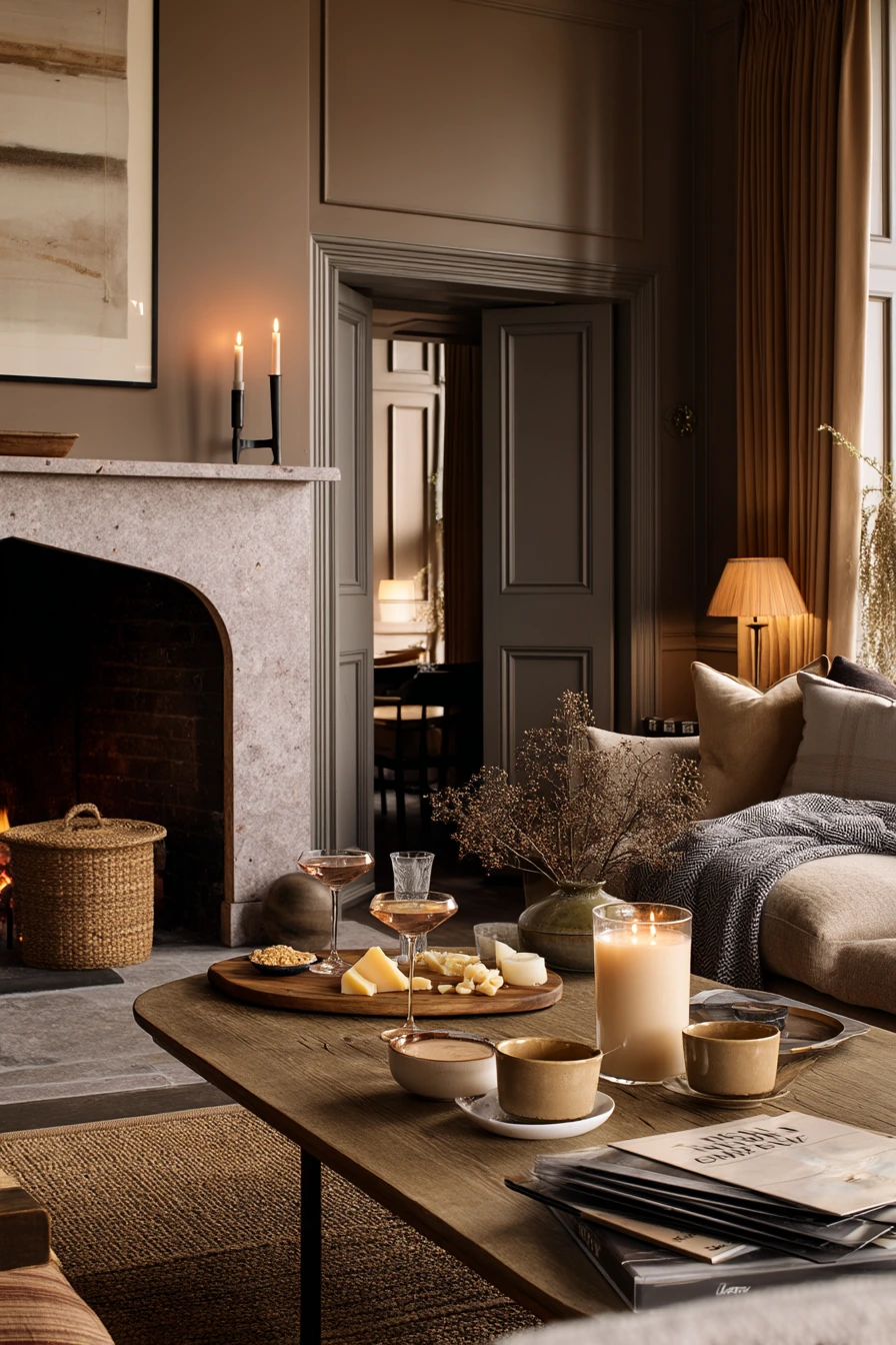 9. Entertaining Night by the Fire