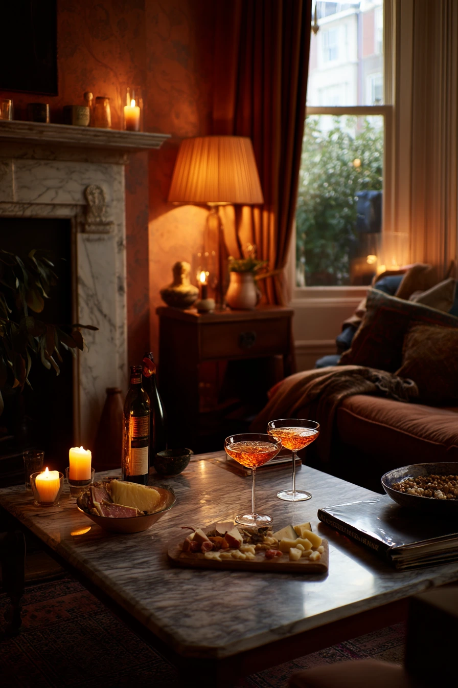 9. Entertaining Night by the Fire