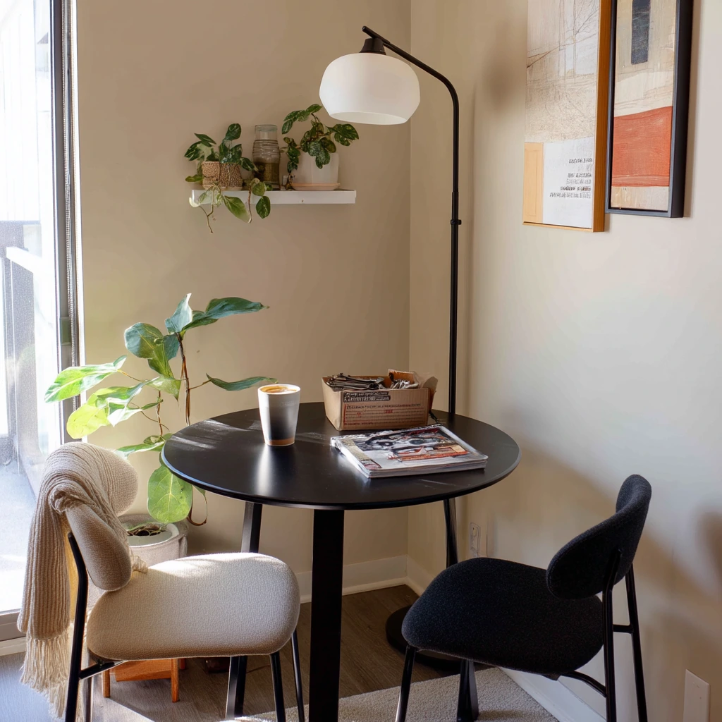 4. Small-Space Bistro for a Renter