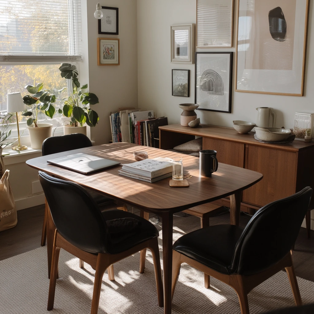 1. Compact City Dining Nook