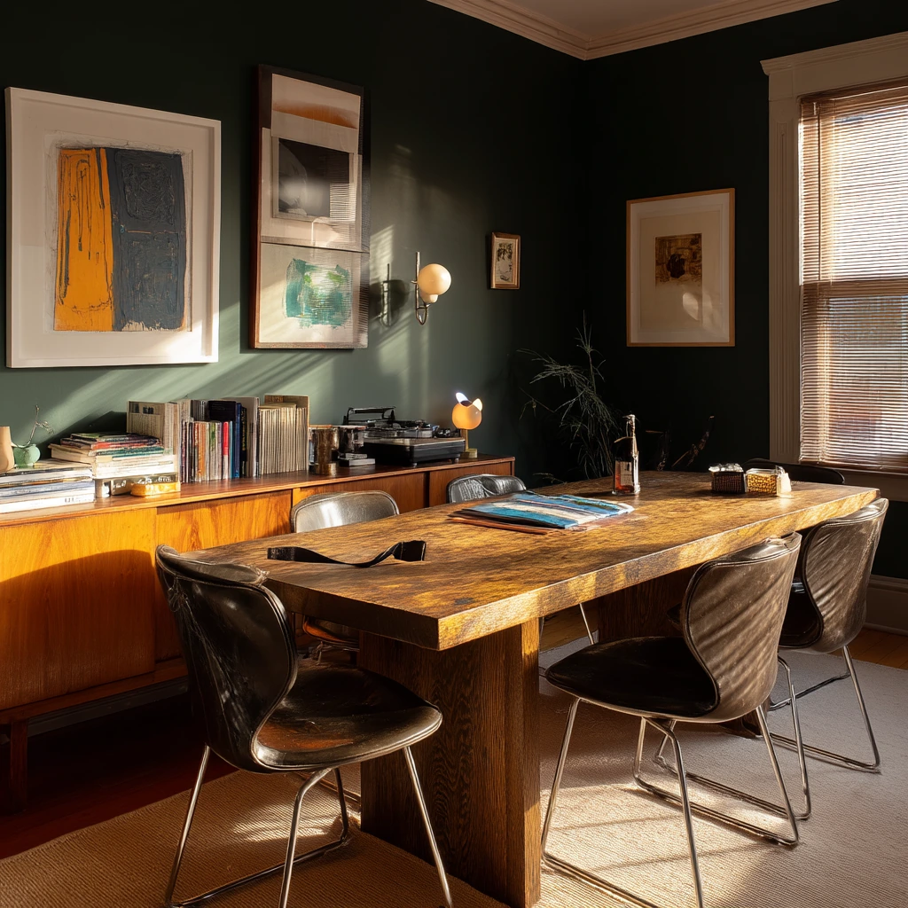 10. Collectors’ Dining Room with Personality
