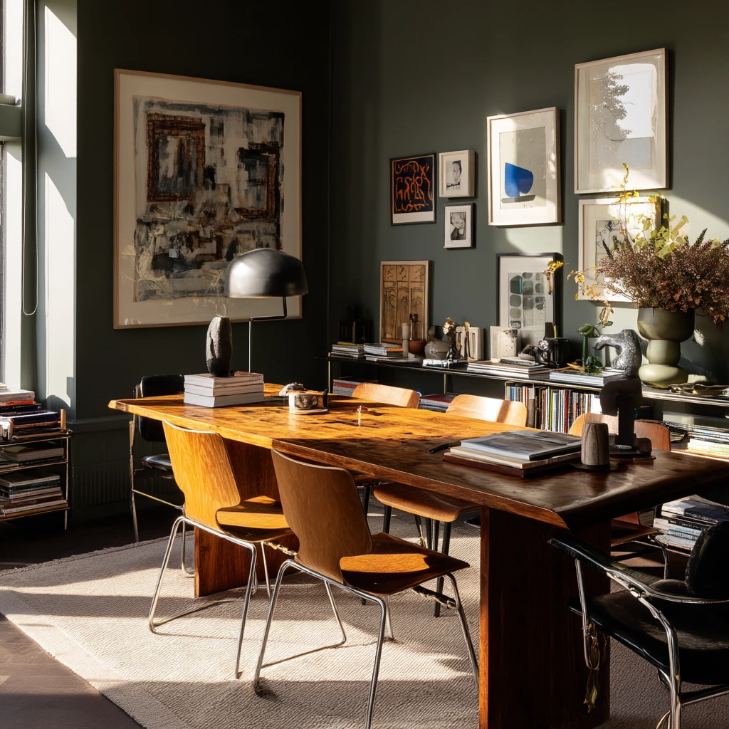 10. Collectors’ Dining Room with Personality