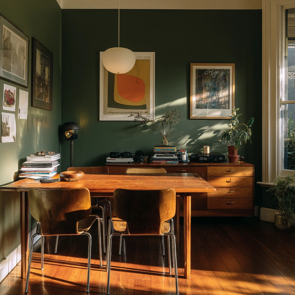 10. Collectors’ Dining Room with Personality