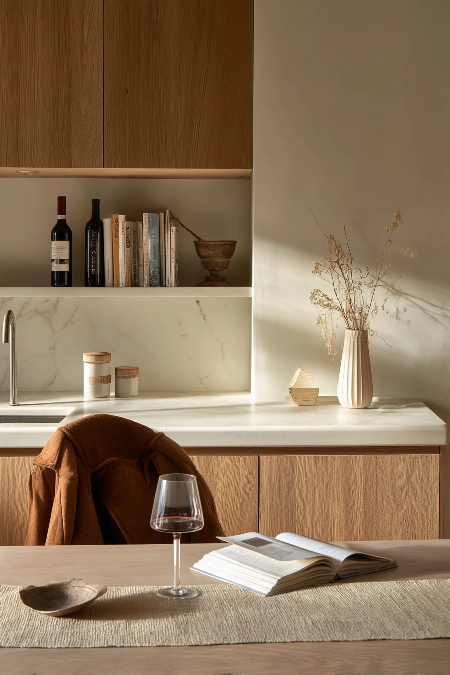 Neutral Minimalism with Warm Texture