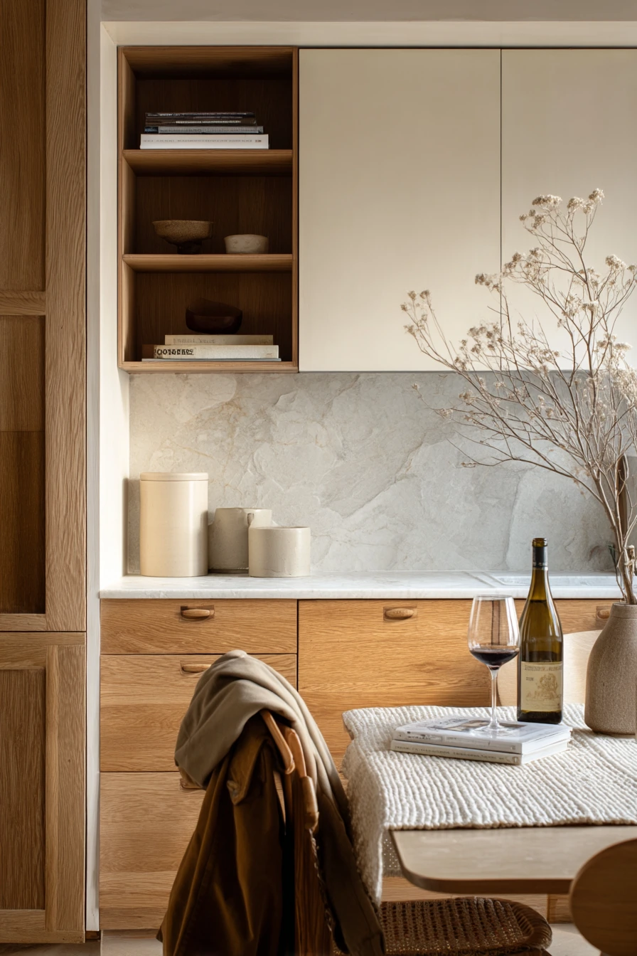 Neutral Minimalism with Warm Texture