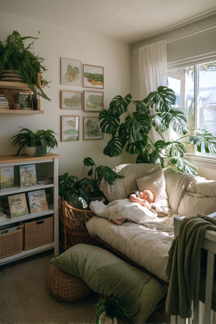Mornings in the Plant-Filled Nursery