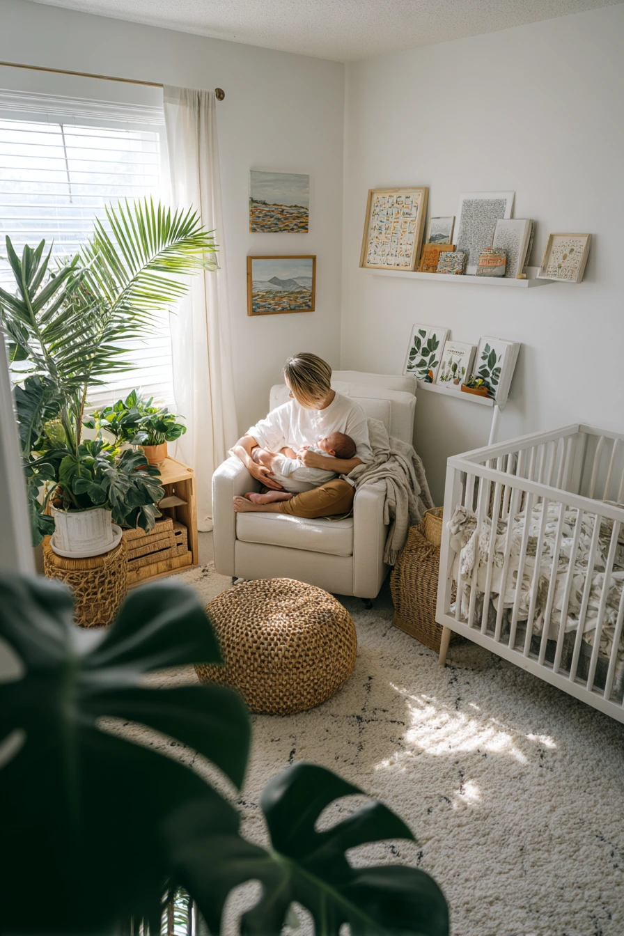 Mornings in the Plant-Filled Nursery