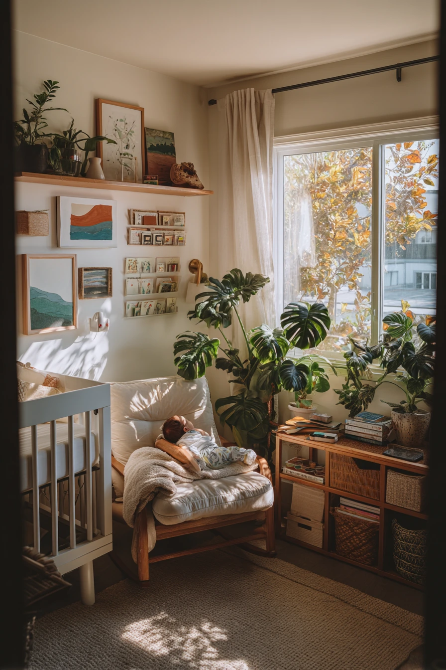 Mornings in the Plant-Filled Nursery