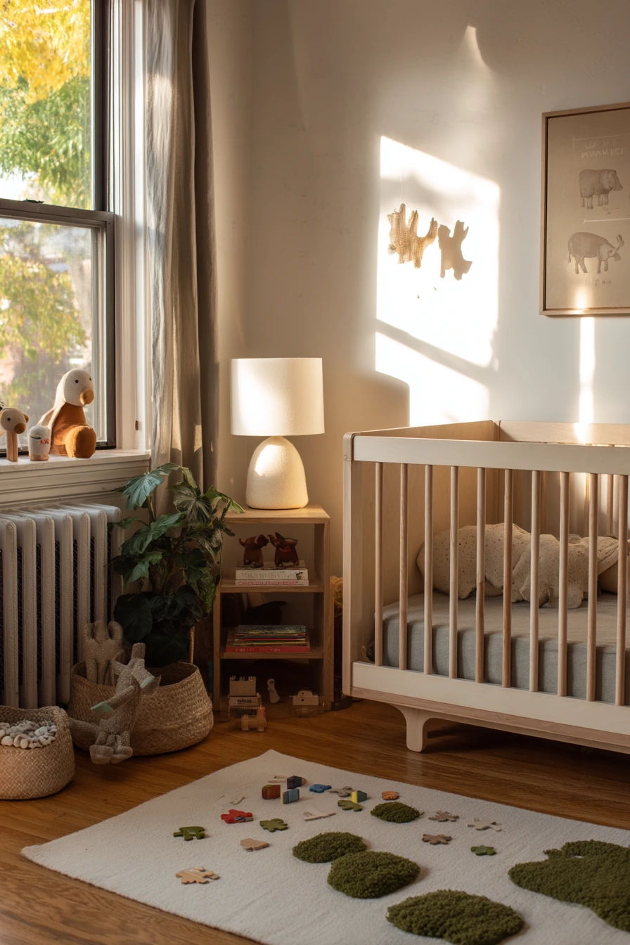 Shared Sibling Nursery Garden