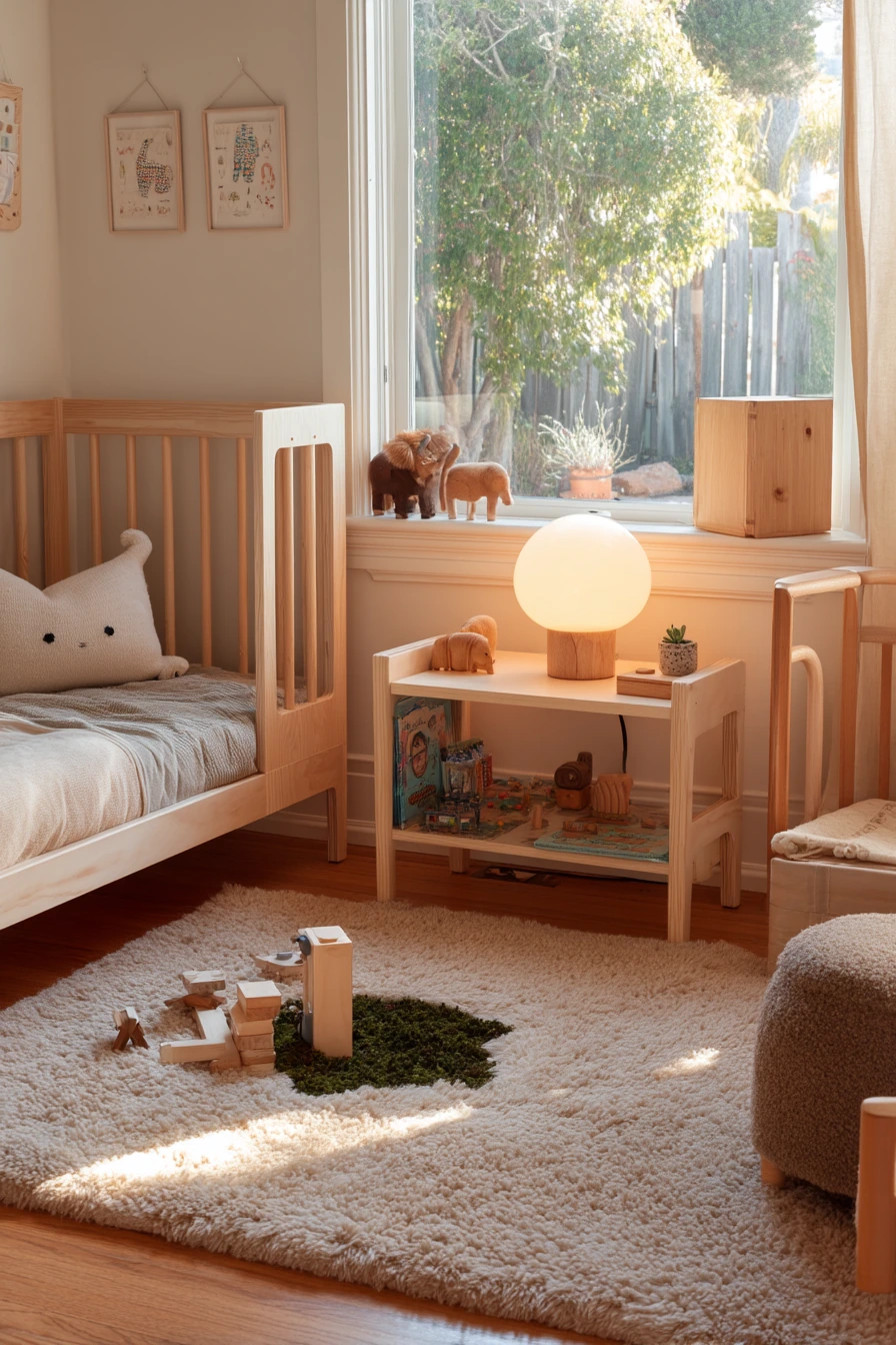 Shared Sibling Nursery Garden