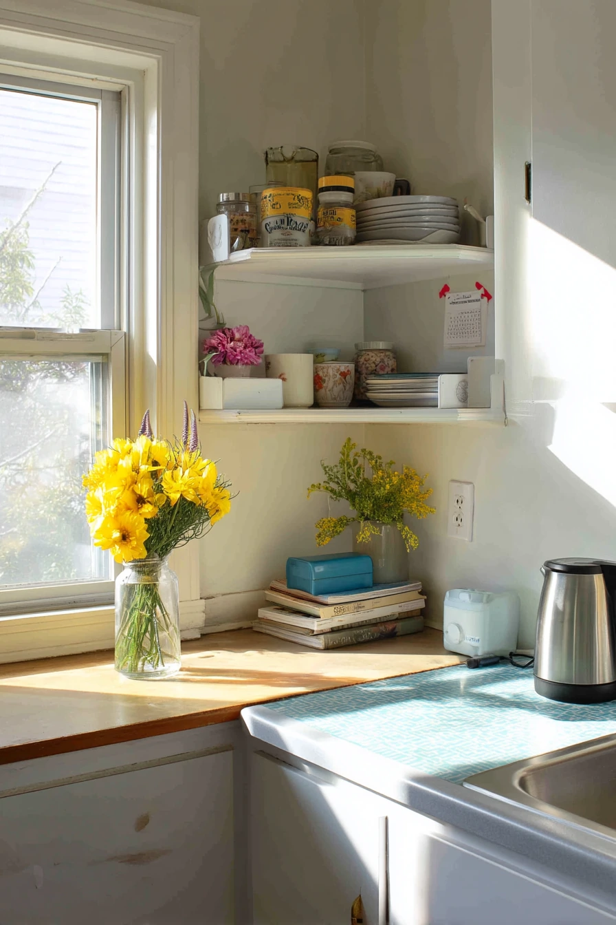 Budget Refresh With Open Shelves