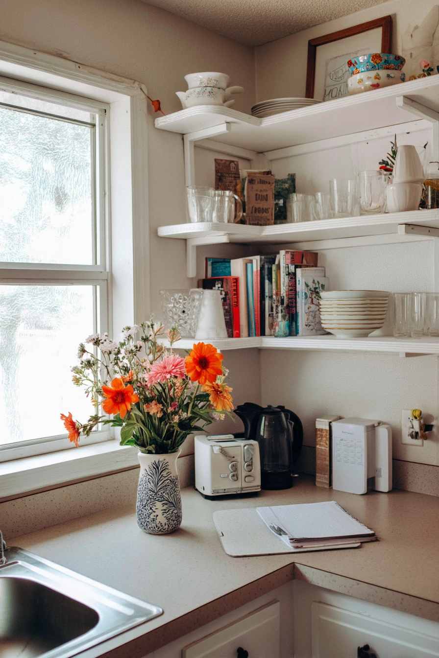 Budget Refresh With Open Shelves