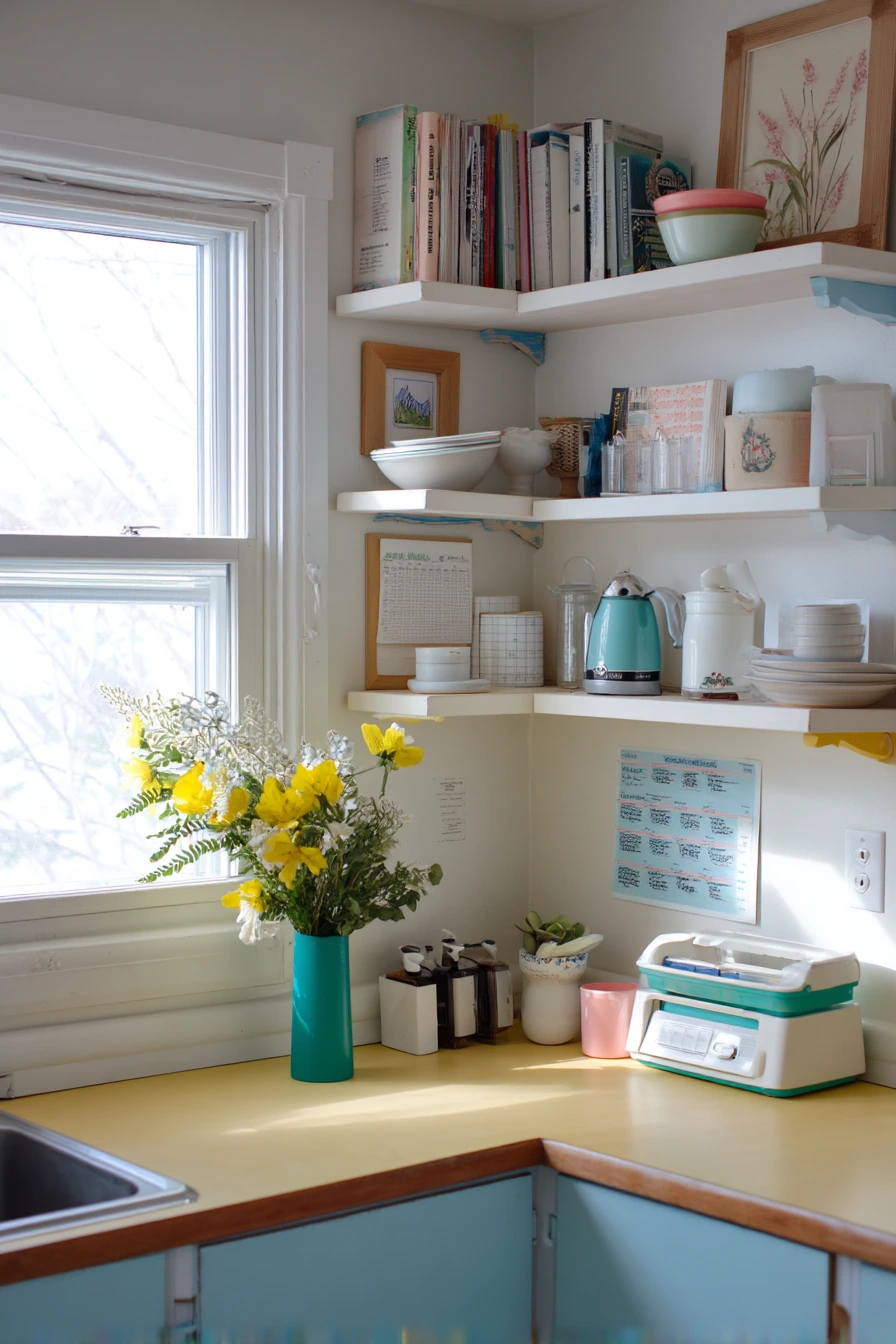 Budget Refresh With Open Shelves