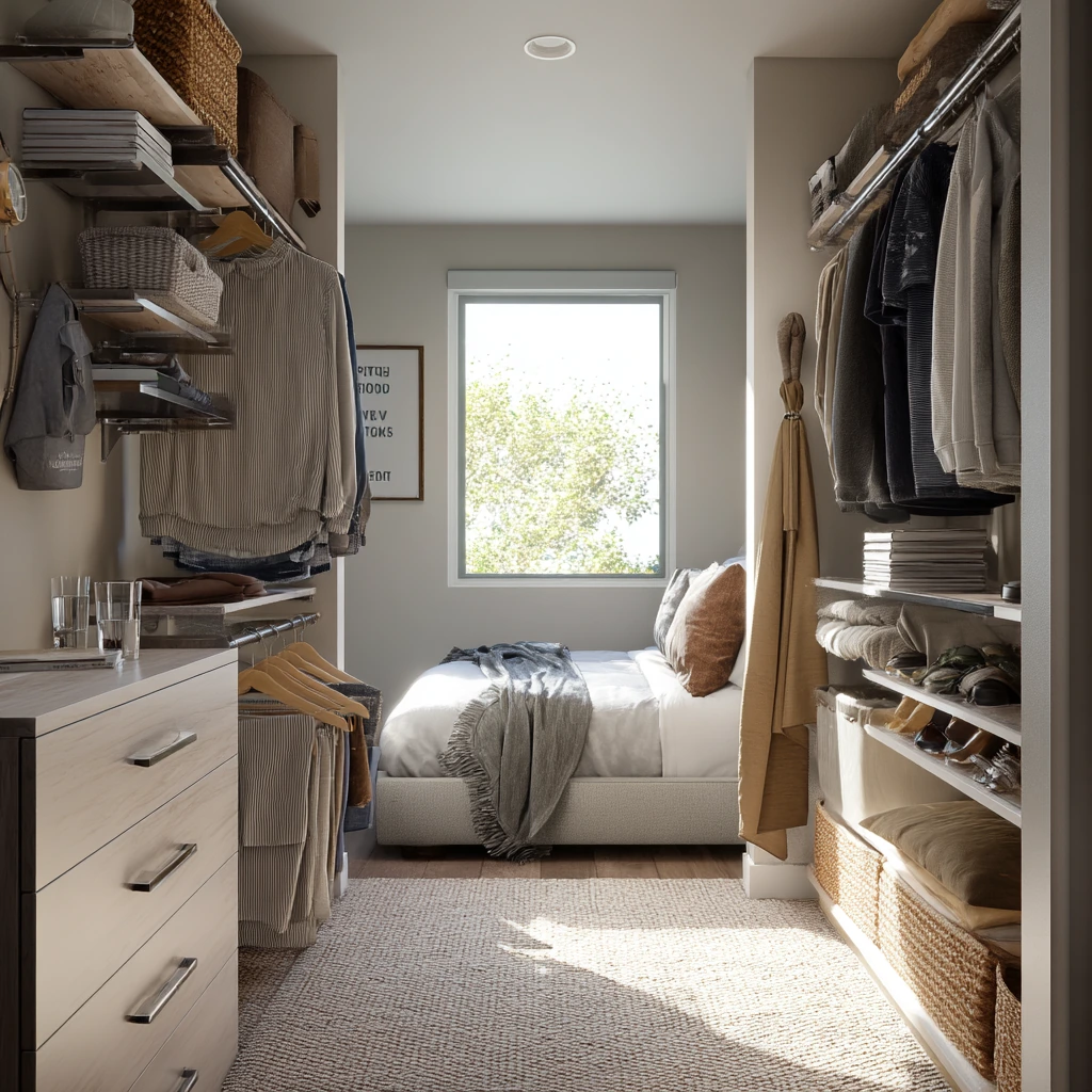 Shared Closet Nook for Two