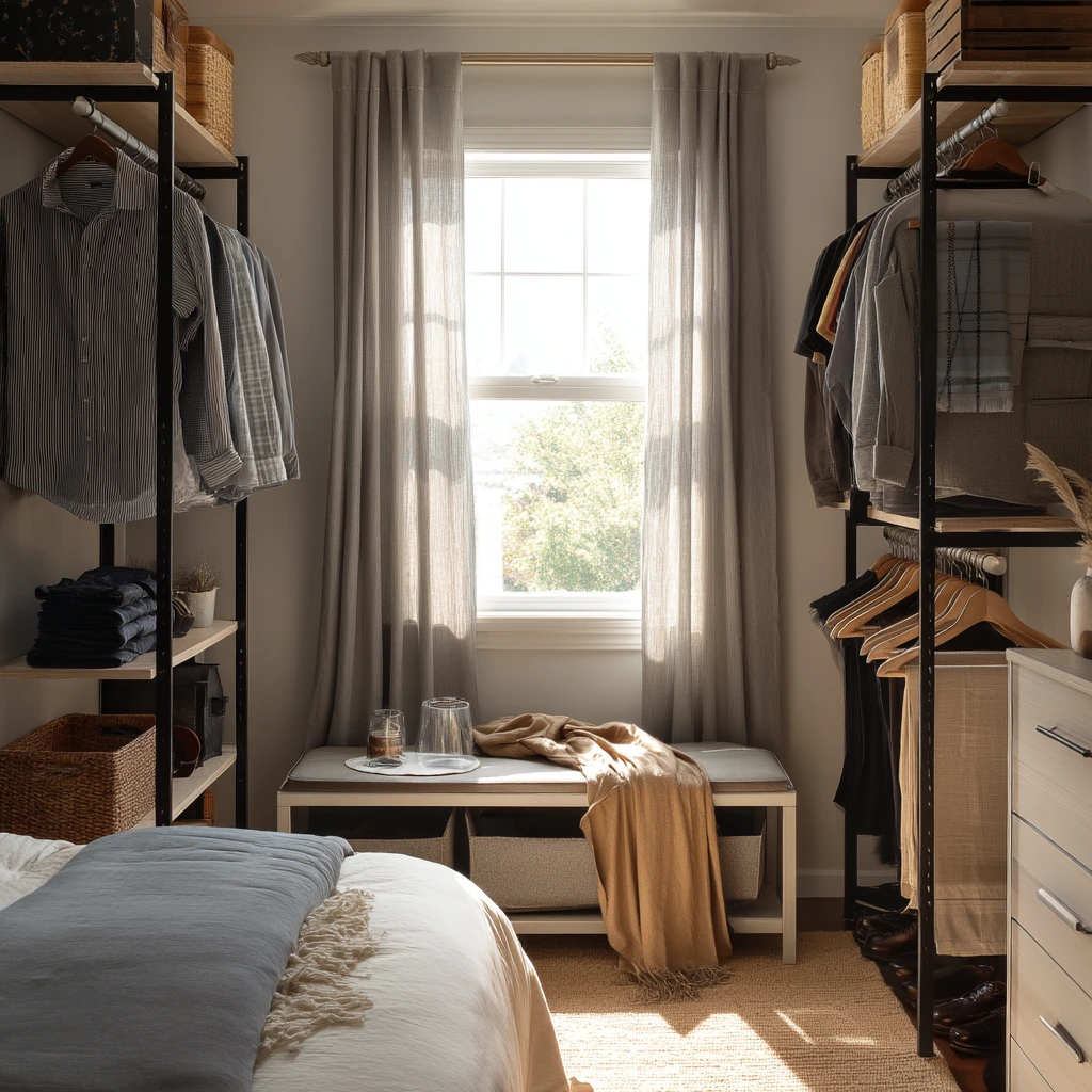 Shared Closet Nook for Two