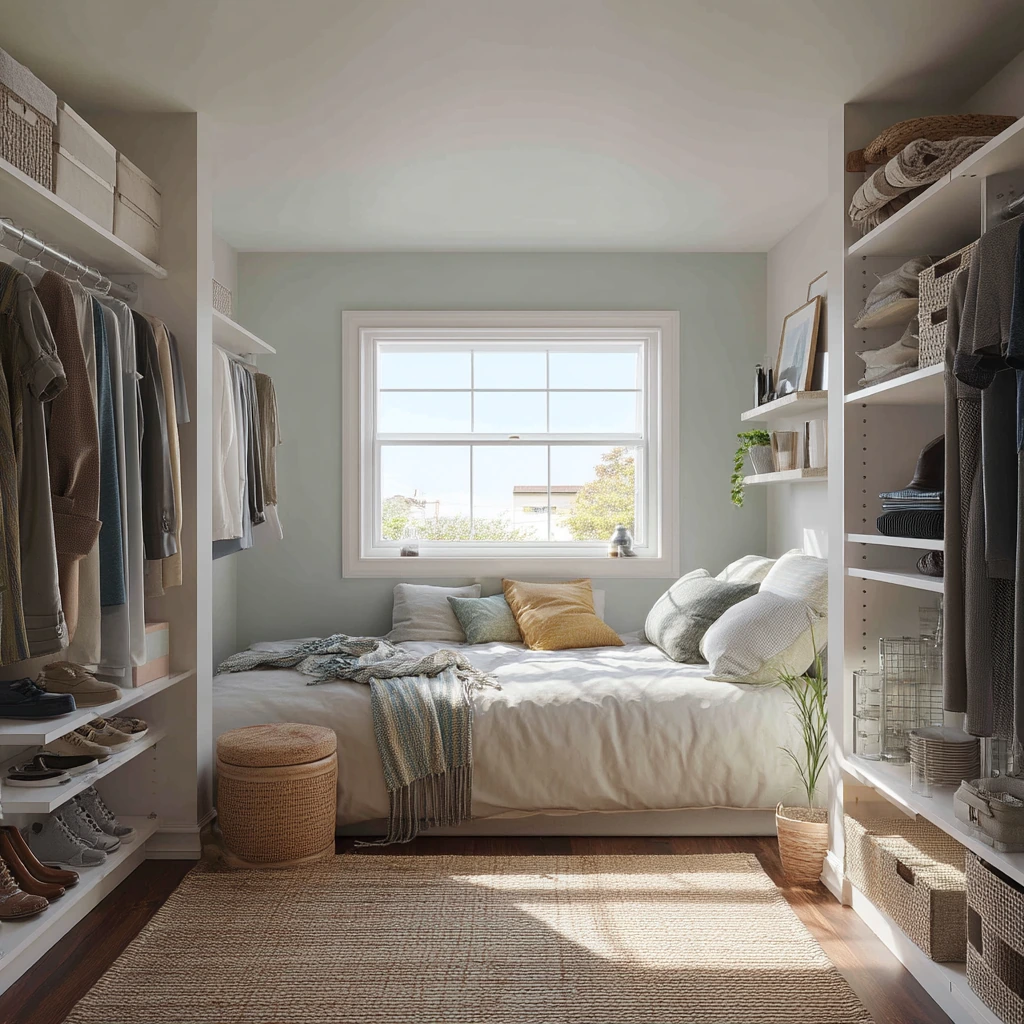 Shared Closet Nook for Two
