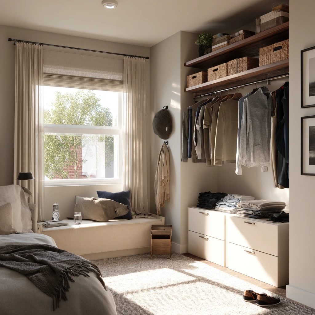 Shared Closet Nook for Two