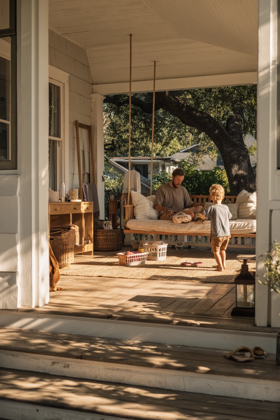 2. Weekend Kid Play Porch