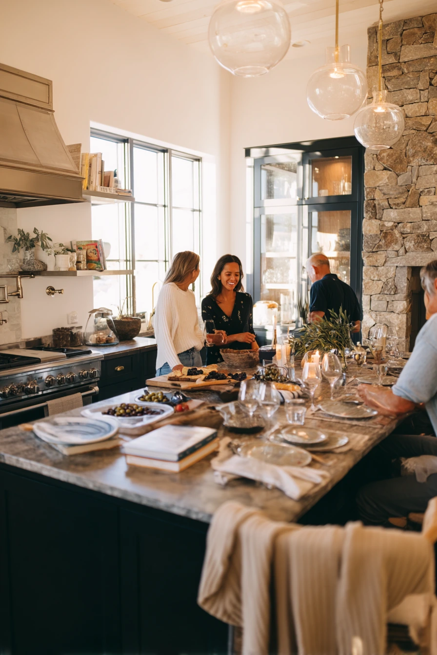 Weekend Hosting Kitchen