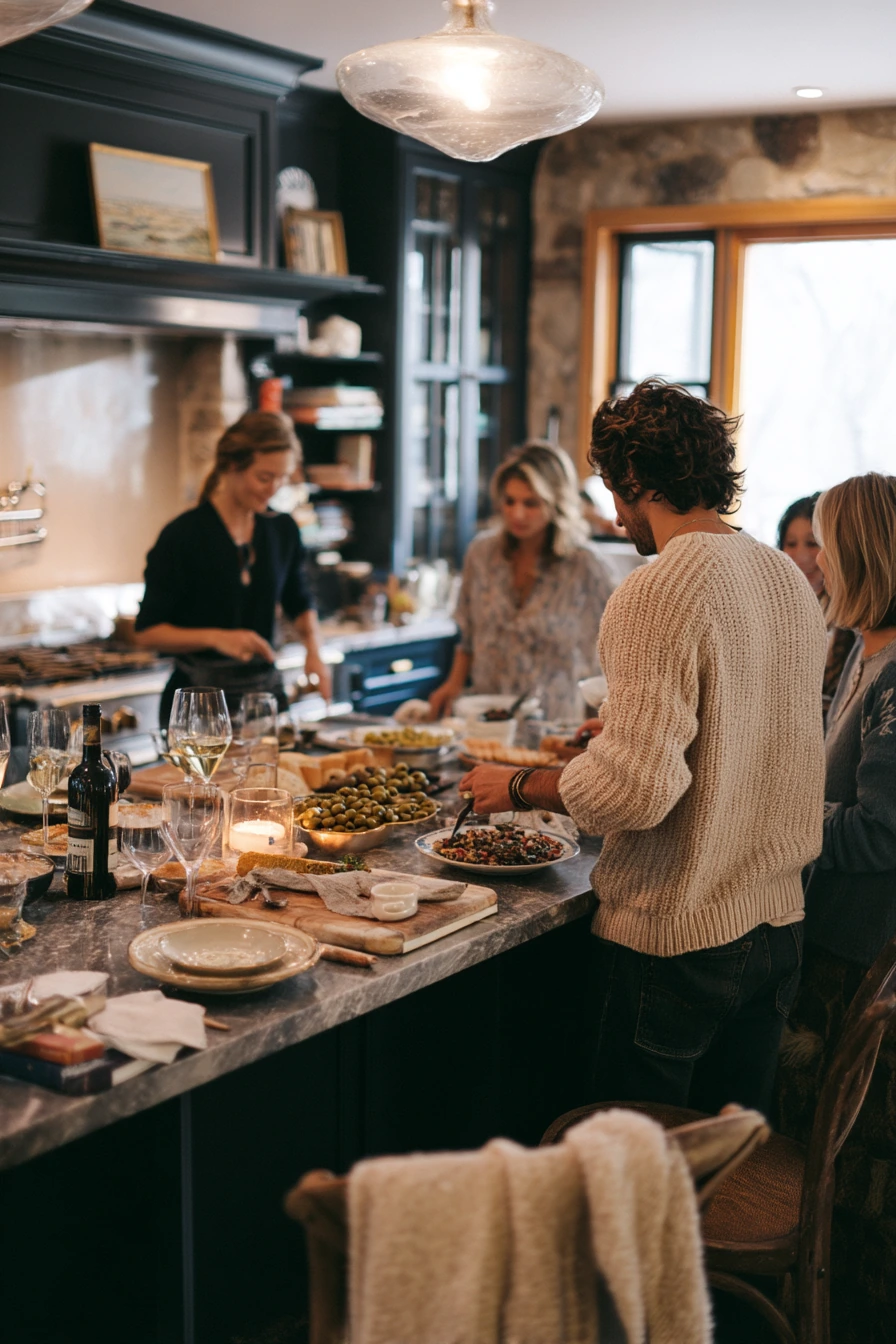Weekend Hosting Kitchen
