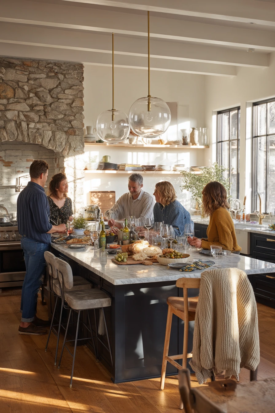 Weekend Hosting Kitchen