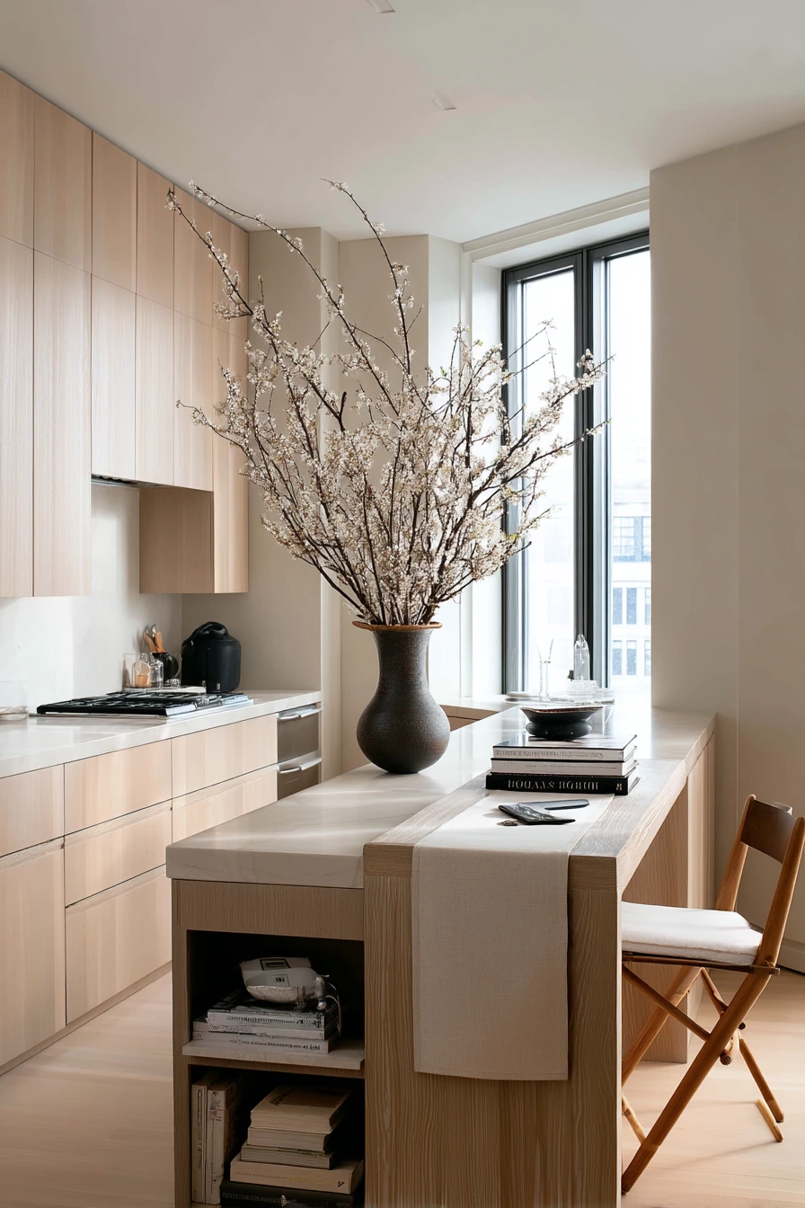 Minimal Open Kitchen With Soul