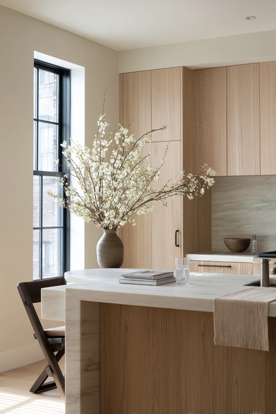 Minimal Open Kitchen With Soul
