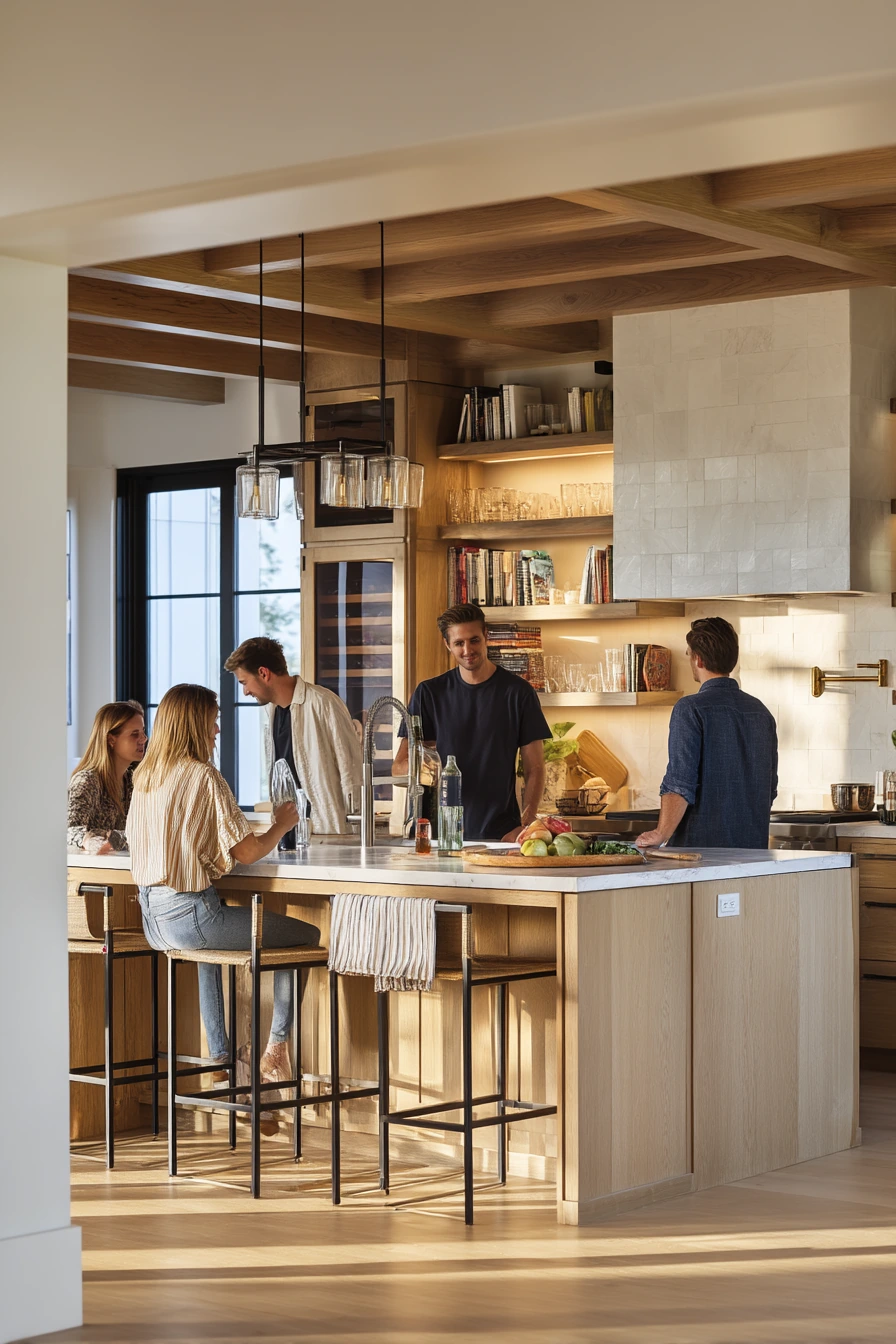Entertainer’s Island Kitchen