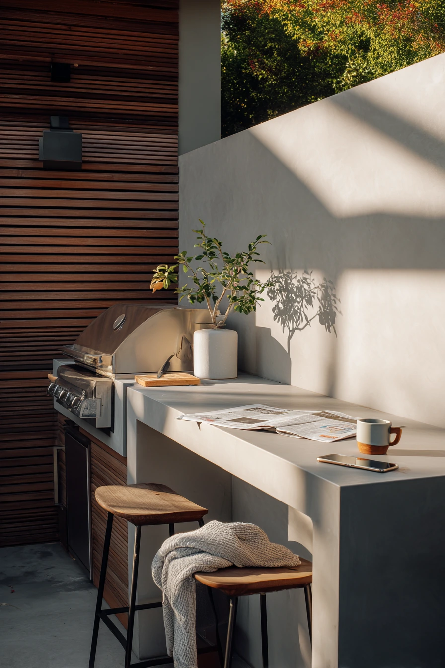 Modern Minimal Kitchen for Quiet Morning Coffee