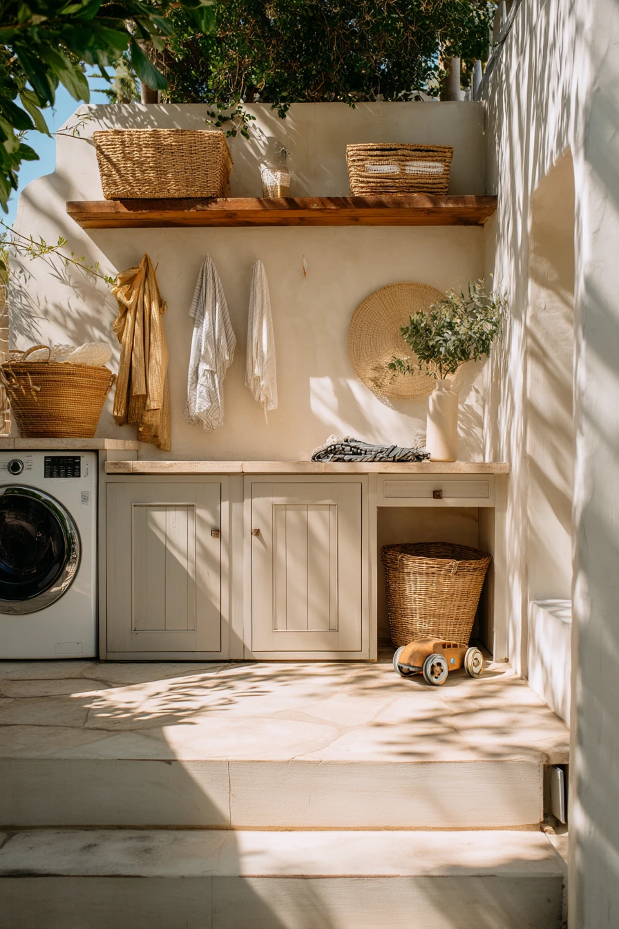 Family Backyard Wash House