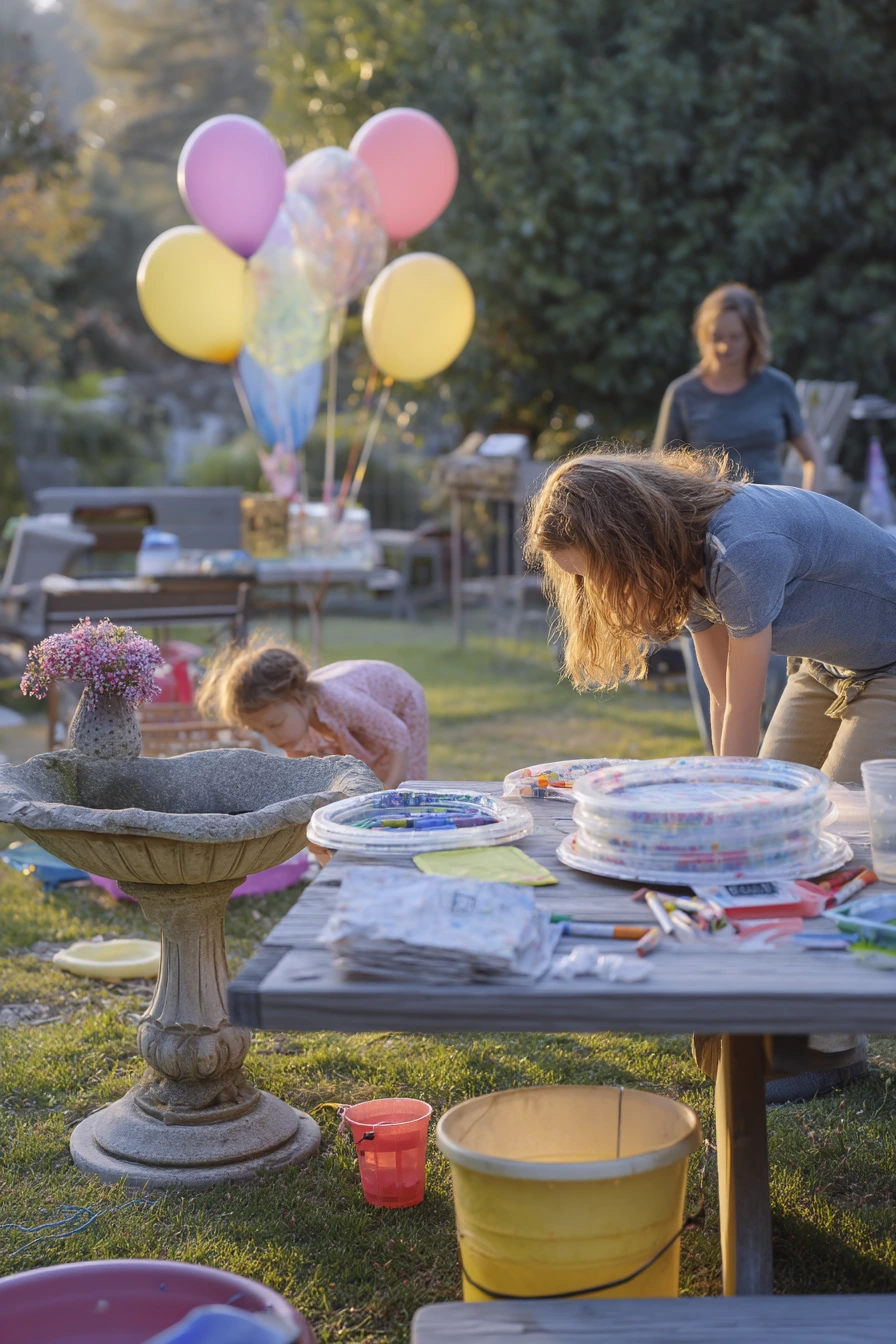 Kids’ Birthday Backyard Wishing Well Wish Spot