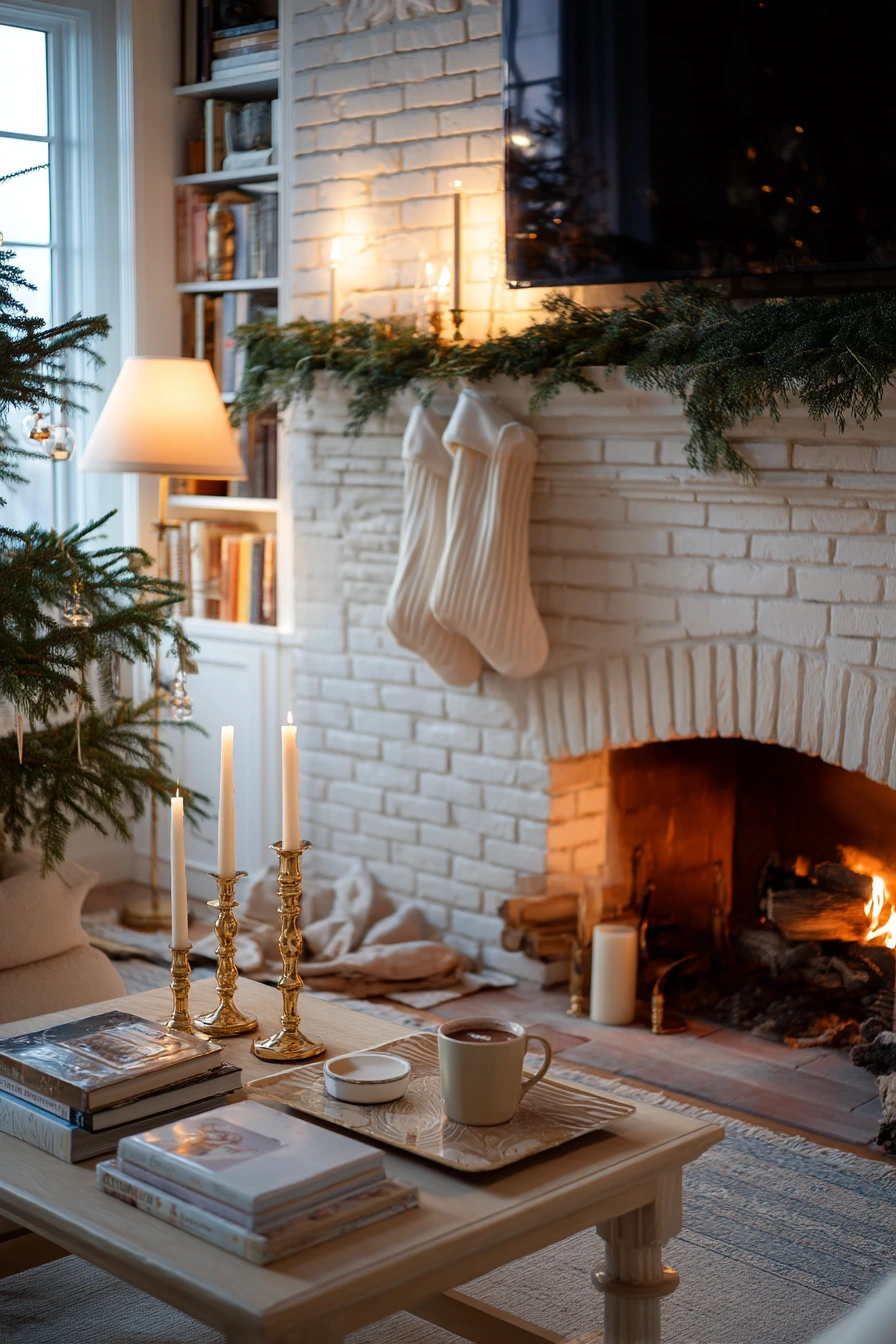 Holiday Mantel, Everyday Home