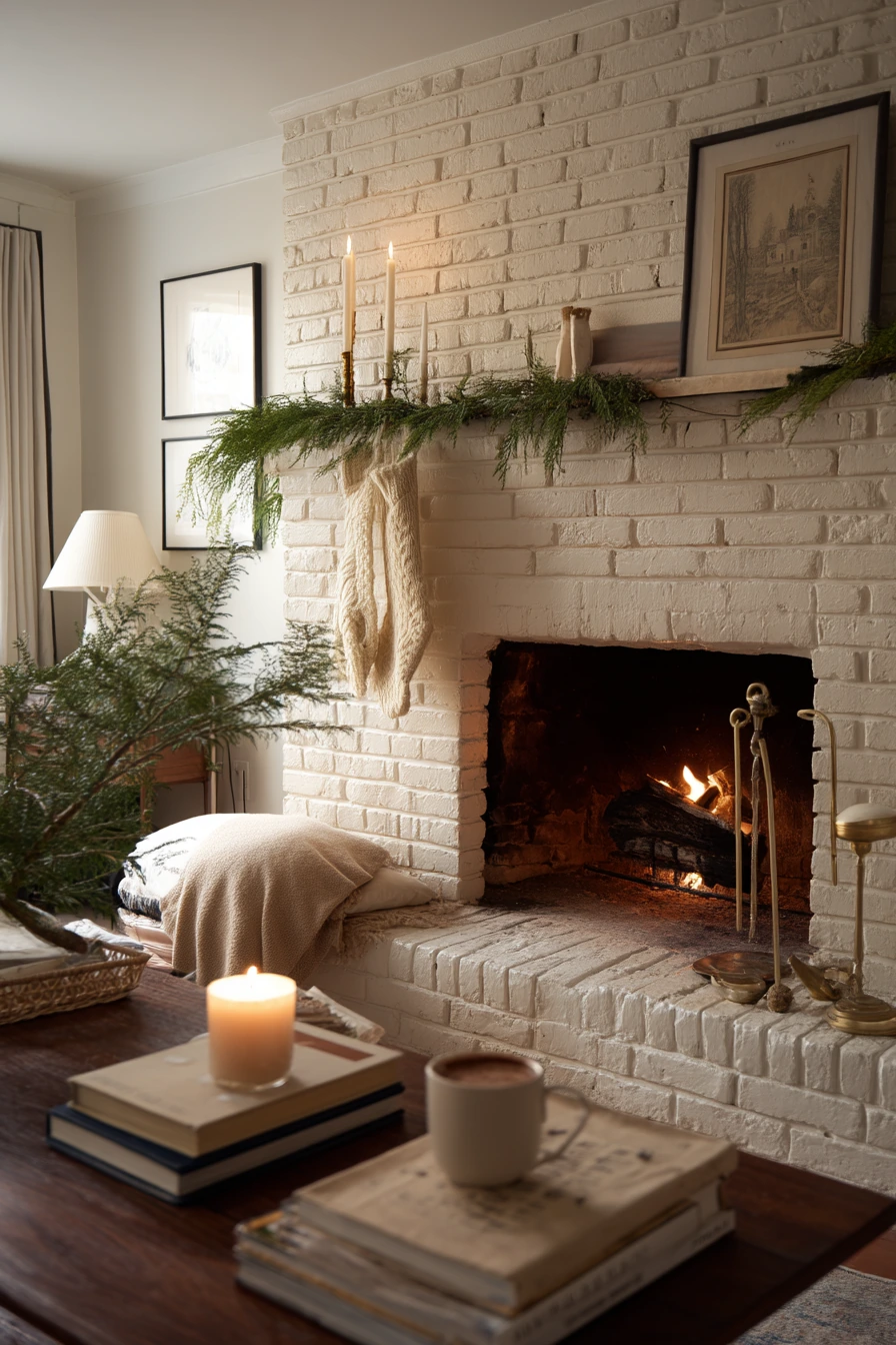 Holiday Mantel, Everyday Home