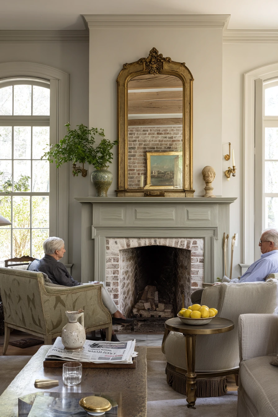 Traditional Home with a Soft Color Wash