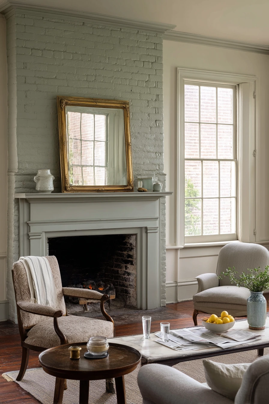 Traditional Home with a Soft Color Wash