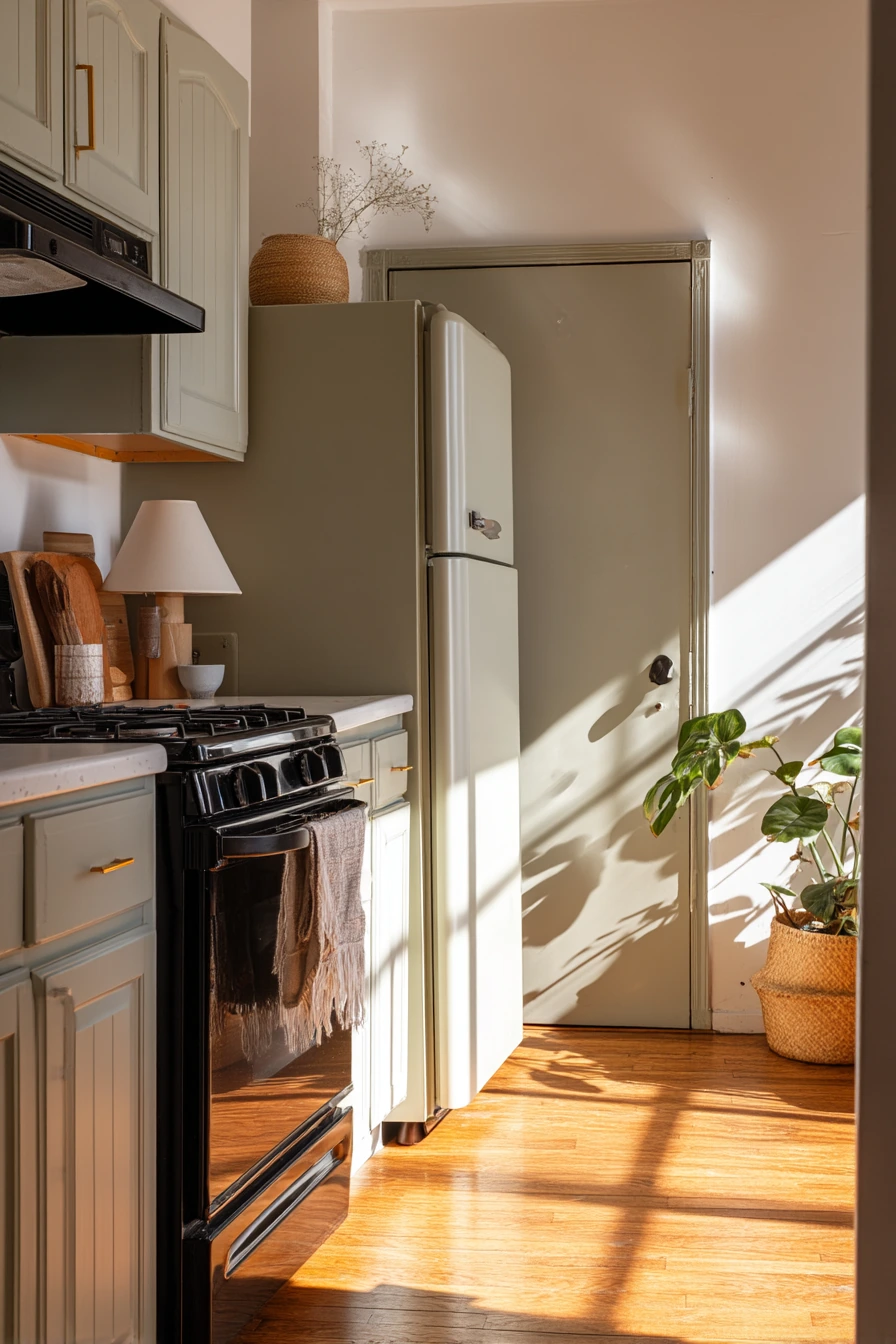 Renter-Friendly Pantry Door with Removable Trim