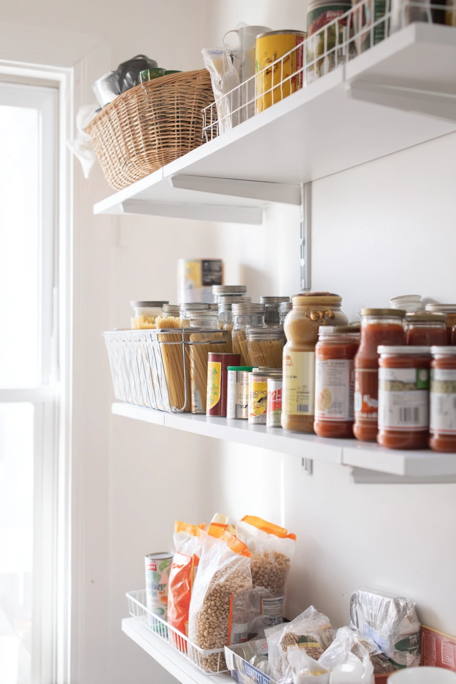Budget Rental Pantry Makeover