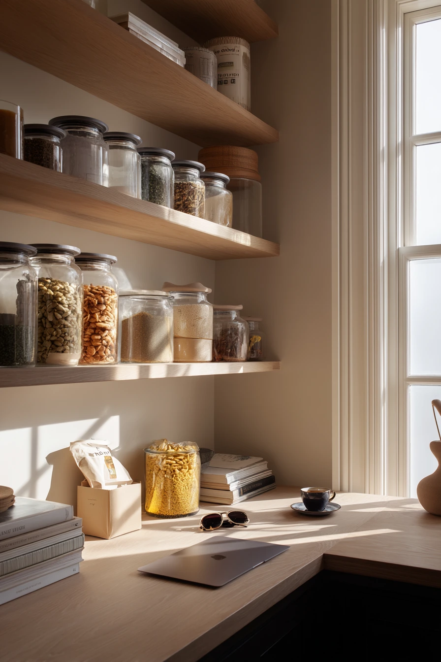 Minimal Pantry for a Single Professional