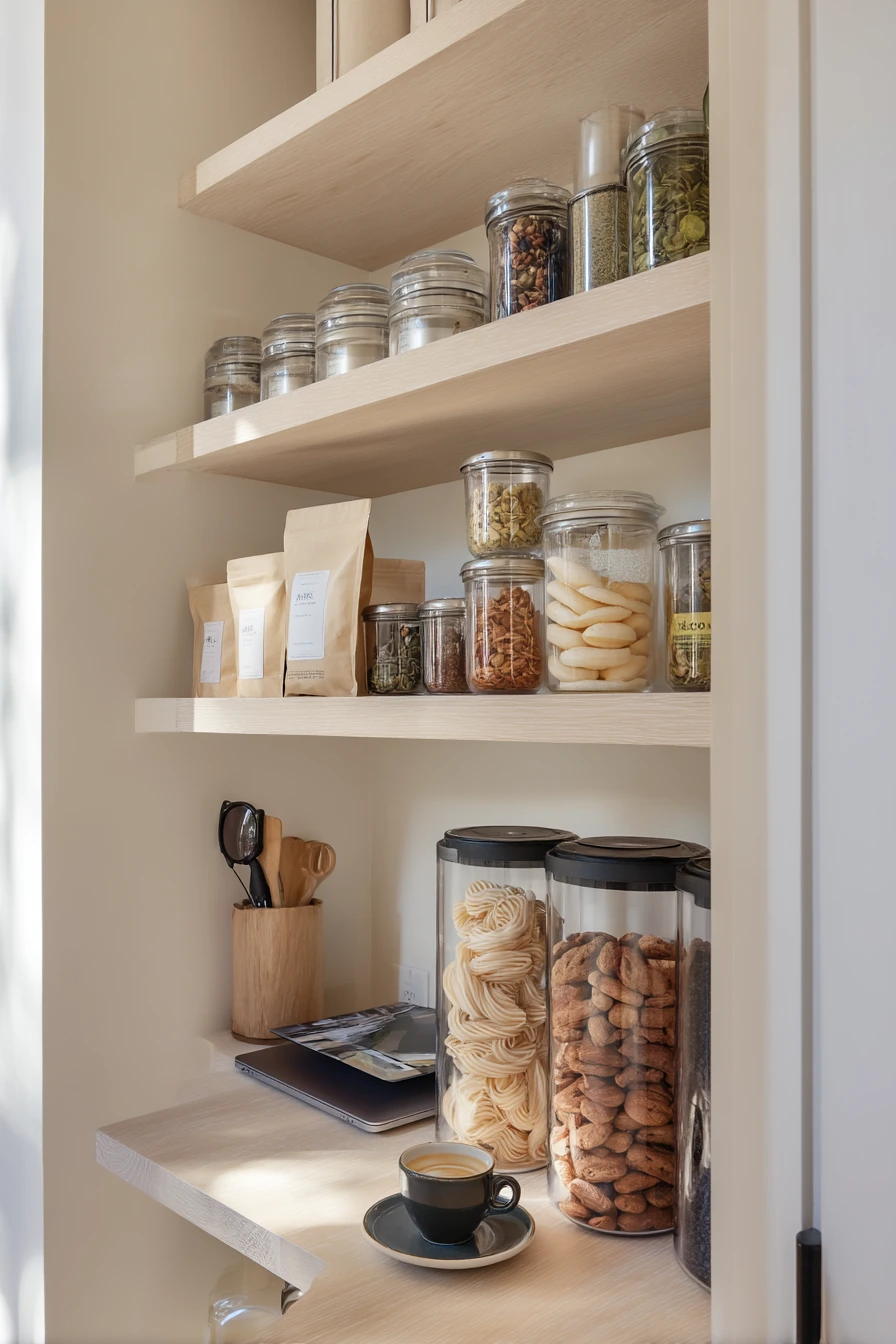 Minimal Pantry for a Single Professional